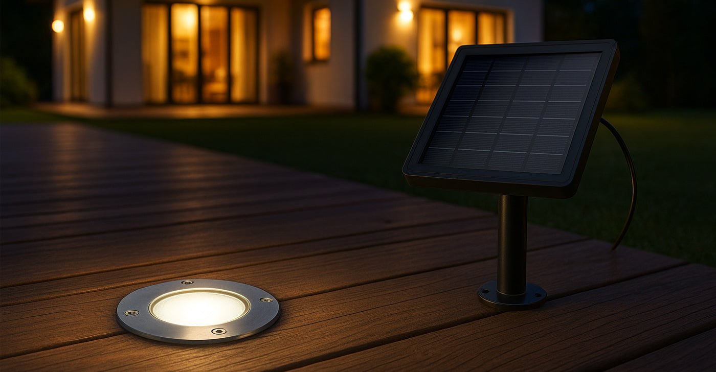 Spots solaires : comment illuminer votre jardin sans consommer d’électricité - Lumihome