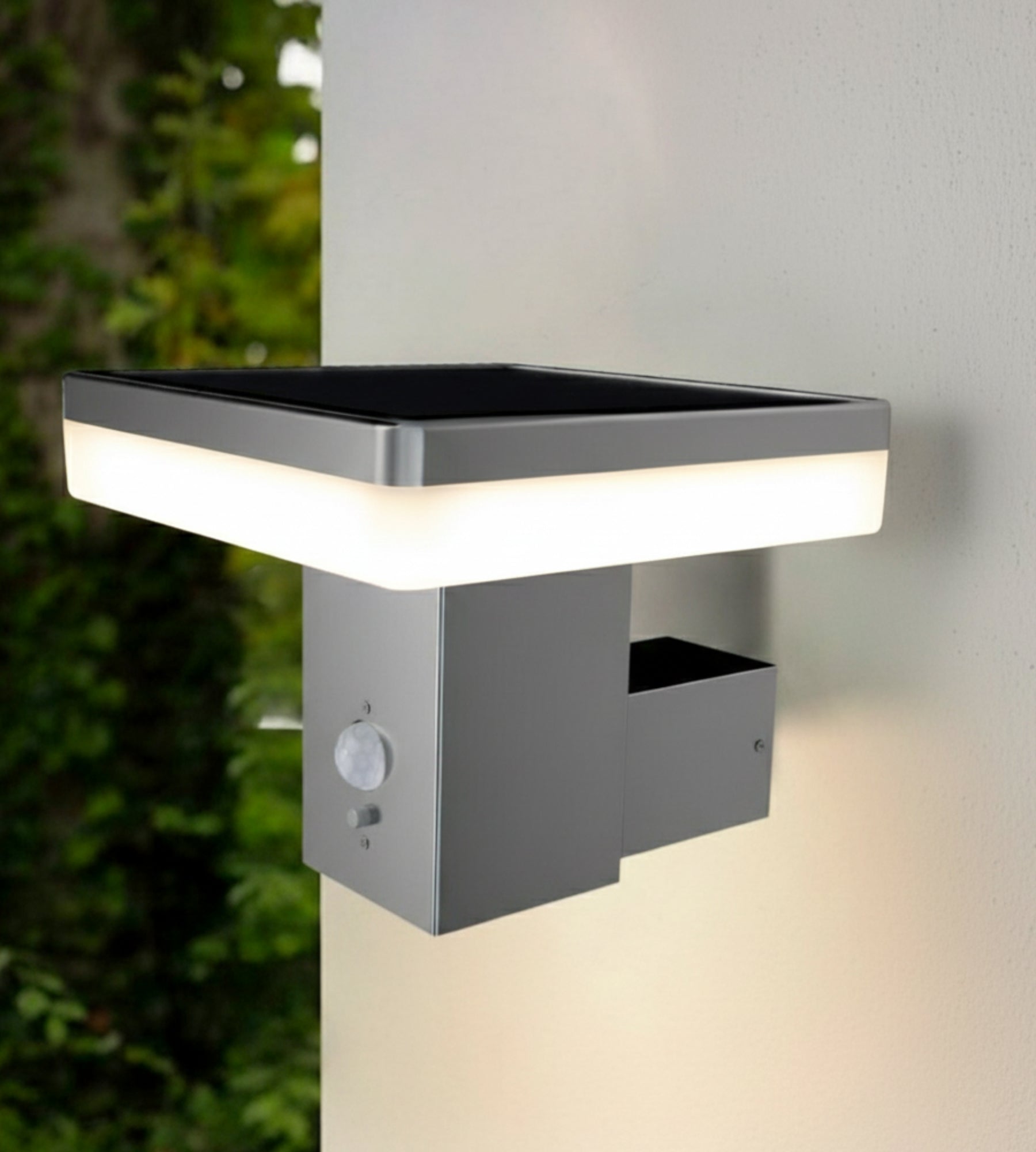 Applique Led solaire SUN–1000 - Détecteur de mouvements - 3 modes d'éclairages 150 à 1500 lumens - Lumihome