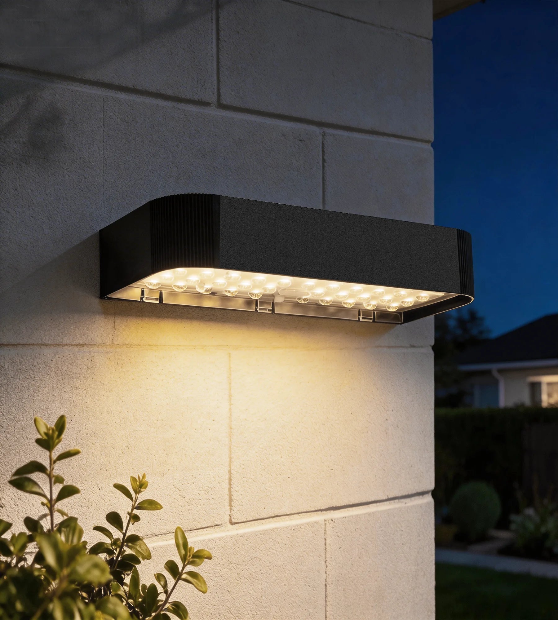 Applique murale extérieure LED solaire SOLEN, avec détecteur
