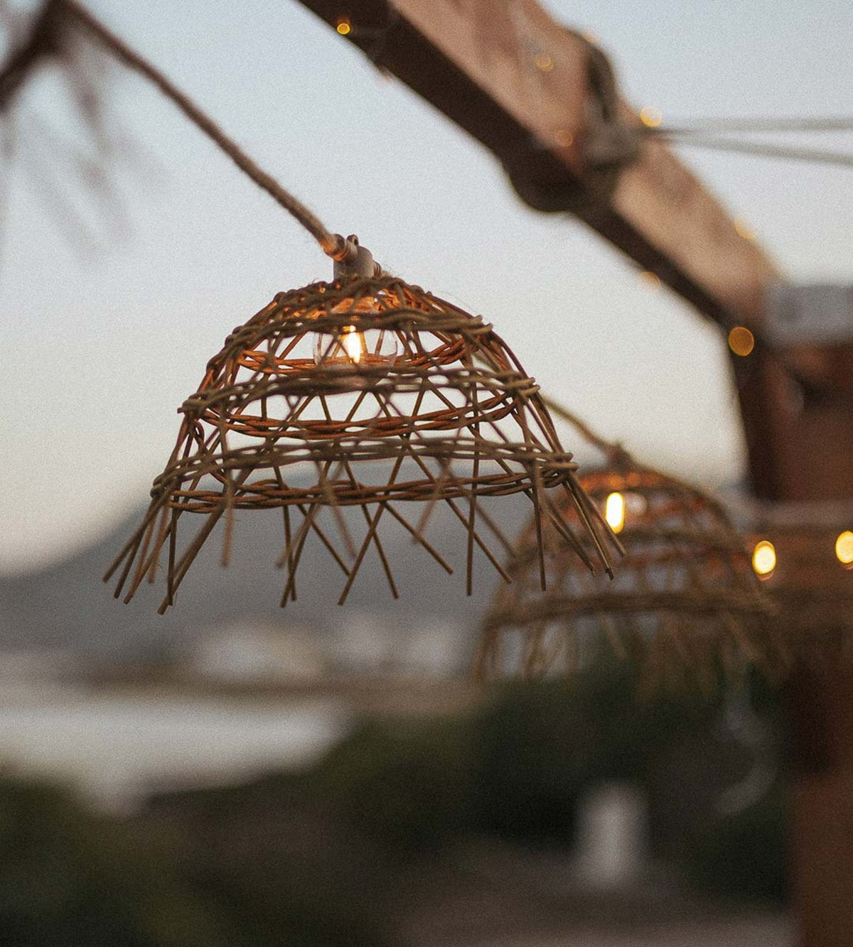 Guirlande lumineuse solaire ALMA - Design nature - 10 lampes - Lumihome