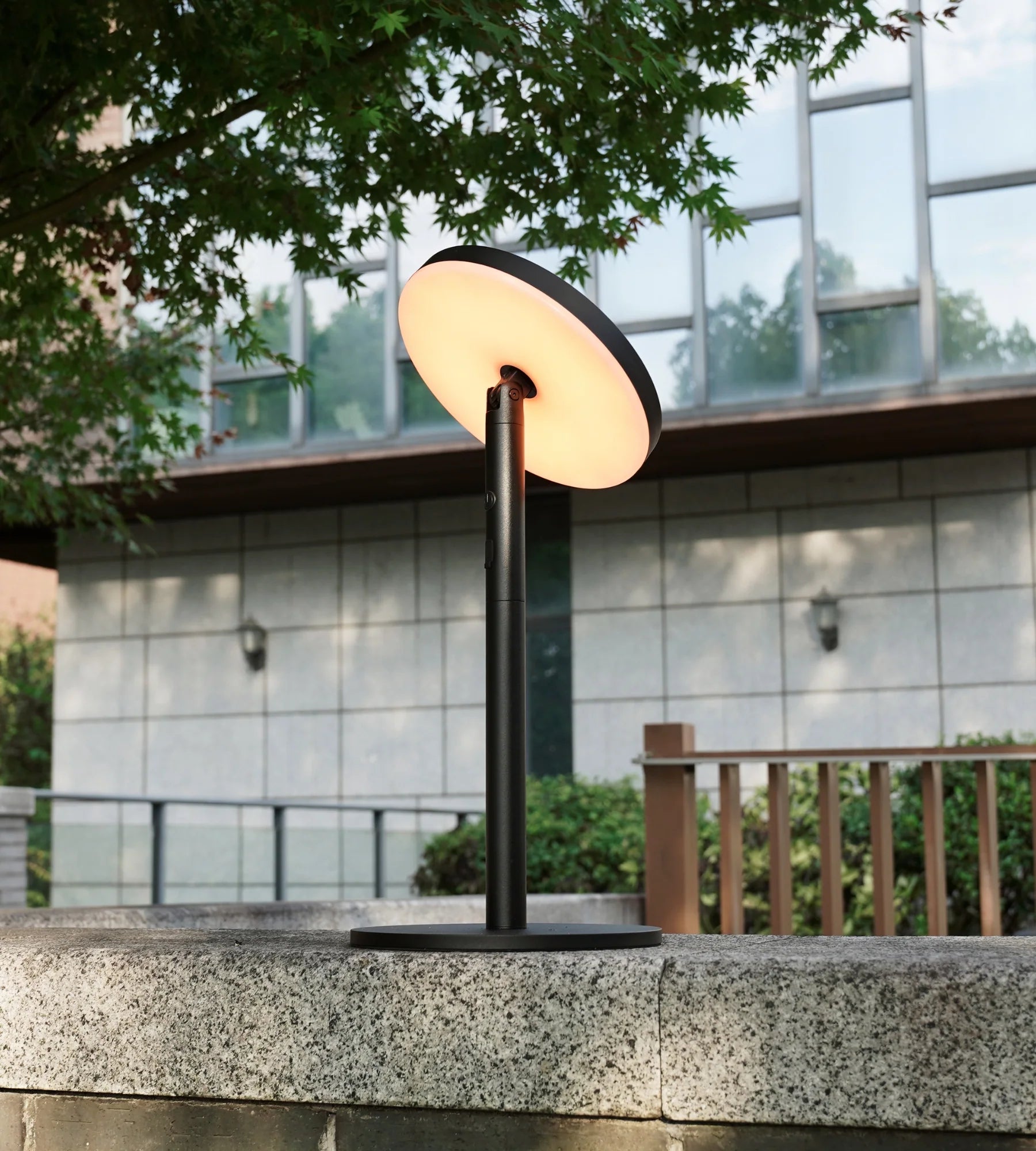 Lampe solaire à poser JAZZ - 850 lumens - Lumihome