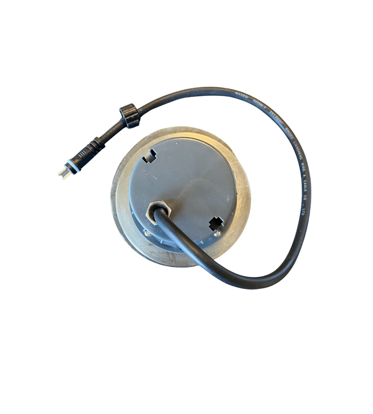 Foco empotrable con LED integrados para los alrededores de la piscina diámetro 10 cm - 12V - 500 lúmenes