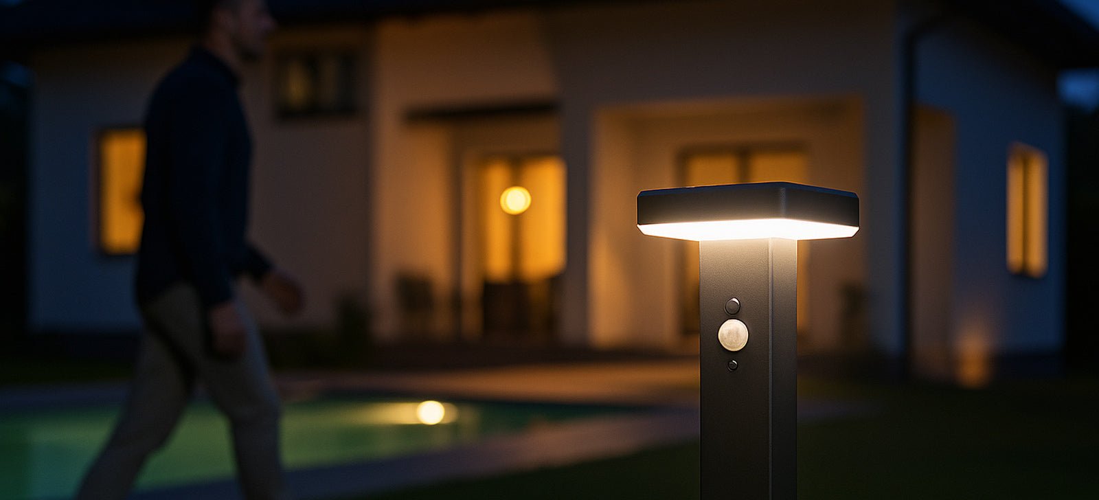 Les avantages d’une borne lumineuse extérieure avec détecteur (et pourquoi vous ne pourrez plus vous en passer) - Lumihome