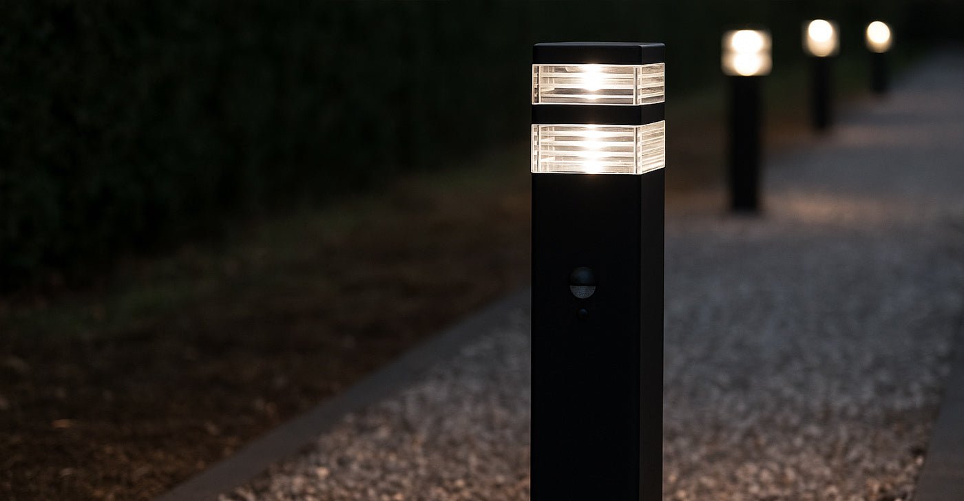 Pourquoi choisir des potelets avec détecteur de mouvement ? - Lumihome