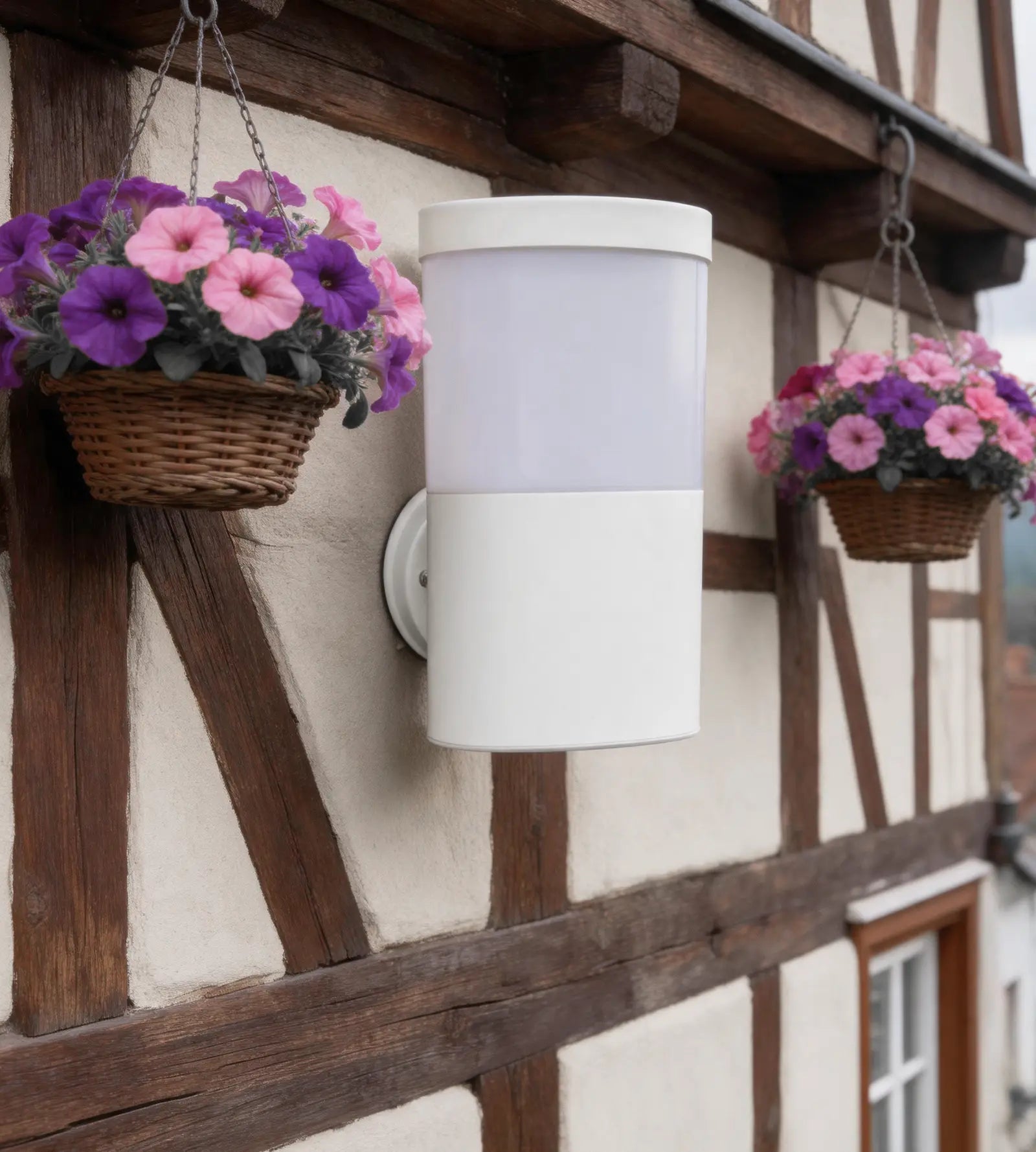 Applique extérieure Led blanche DALLAS - 230V - 1000 lumens - Lumihome