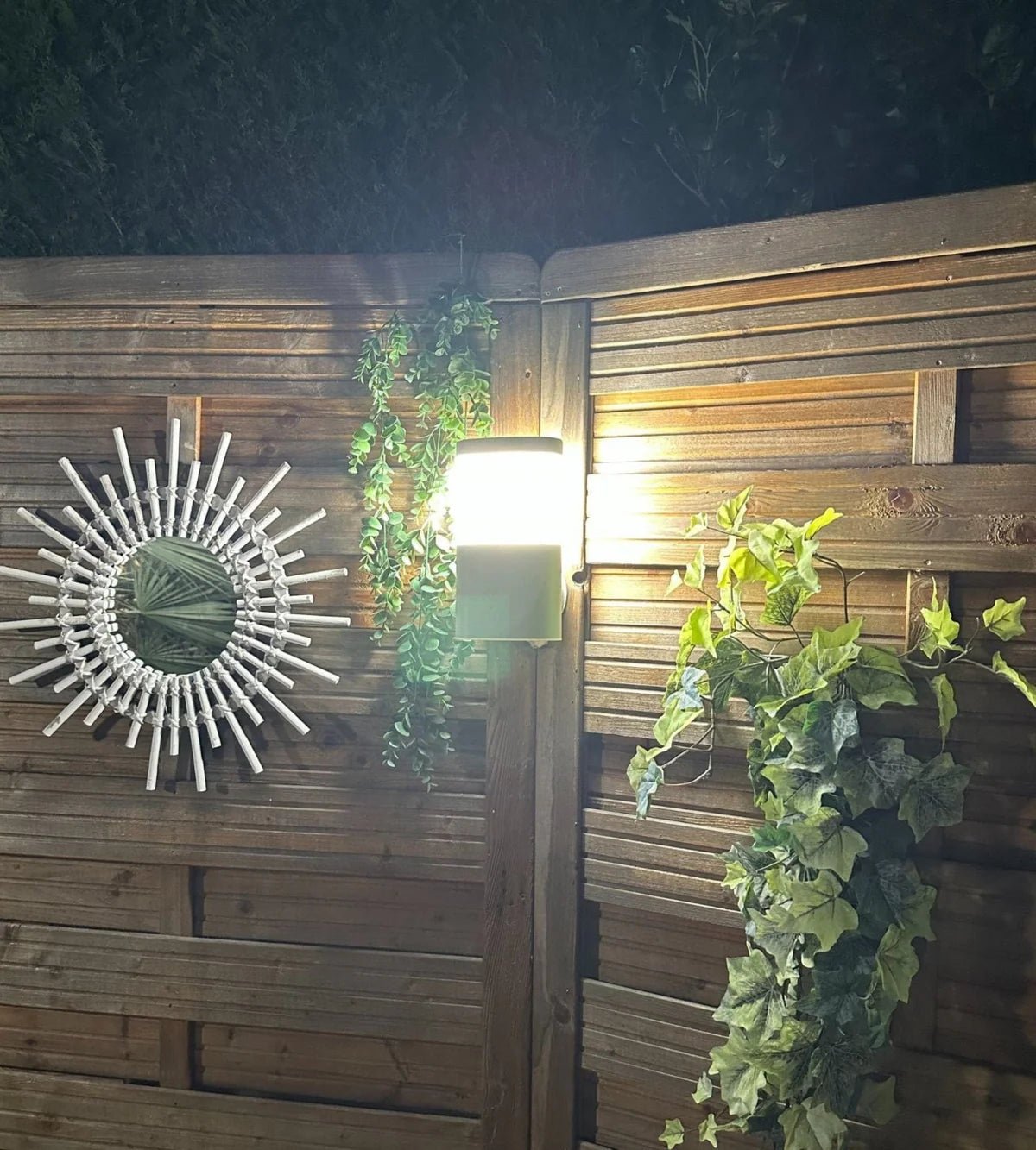 Applique extérieure Led blanche DALLAS - 230V - 1000 lumens - Lumihome