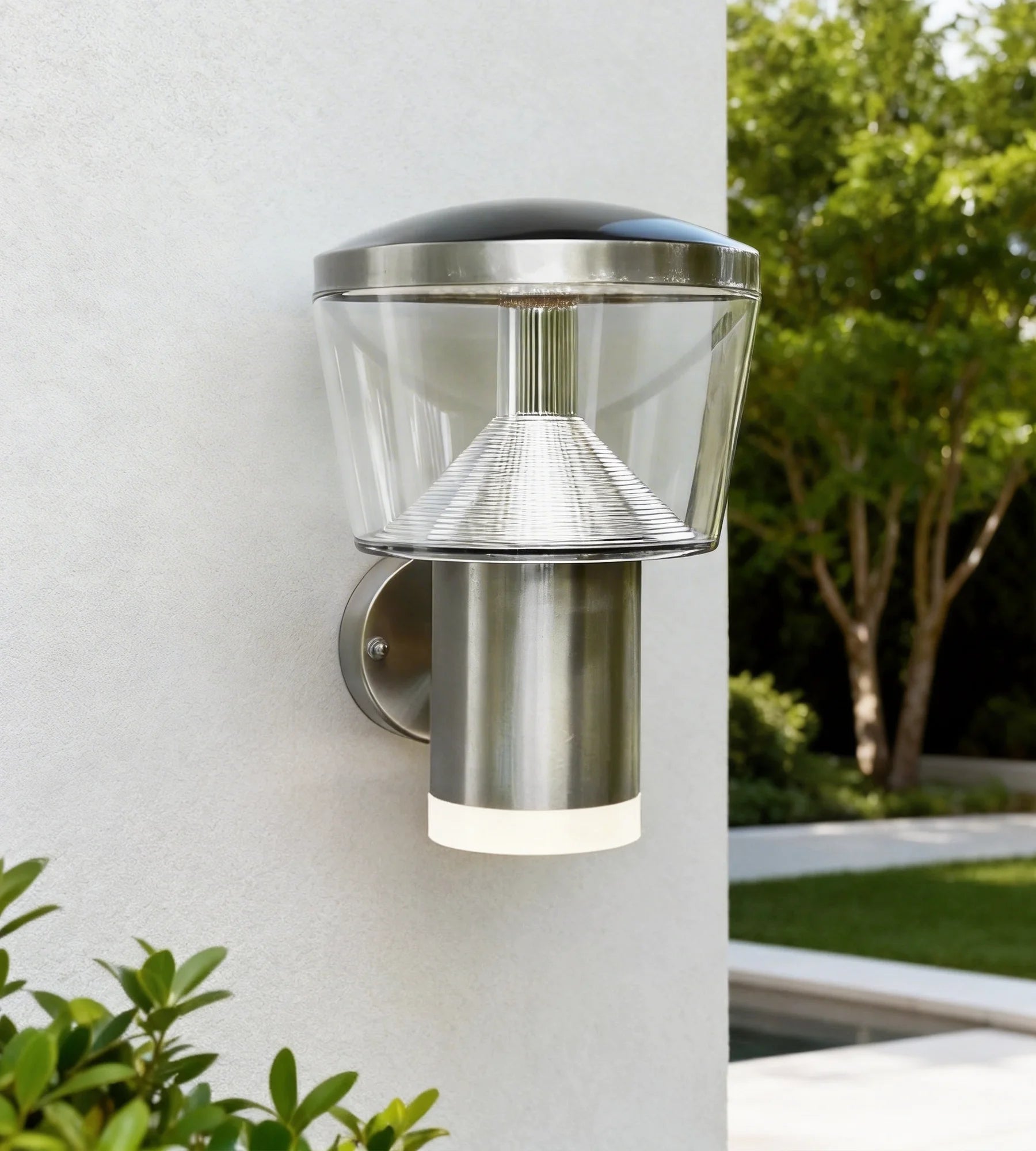Applique murale extérieure LED GALWAY, Inox