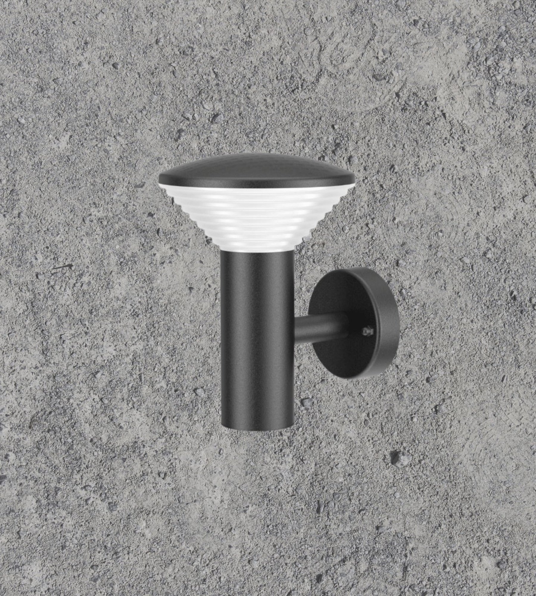 Applique murale extérieure LED OLONA, Noire