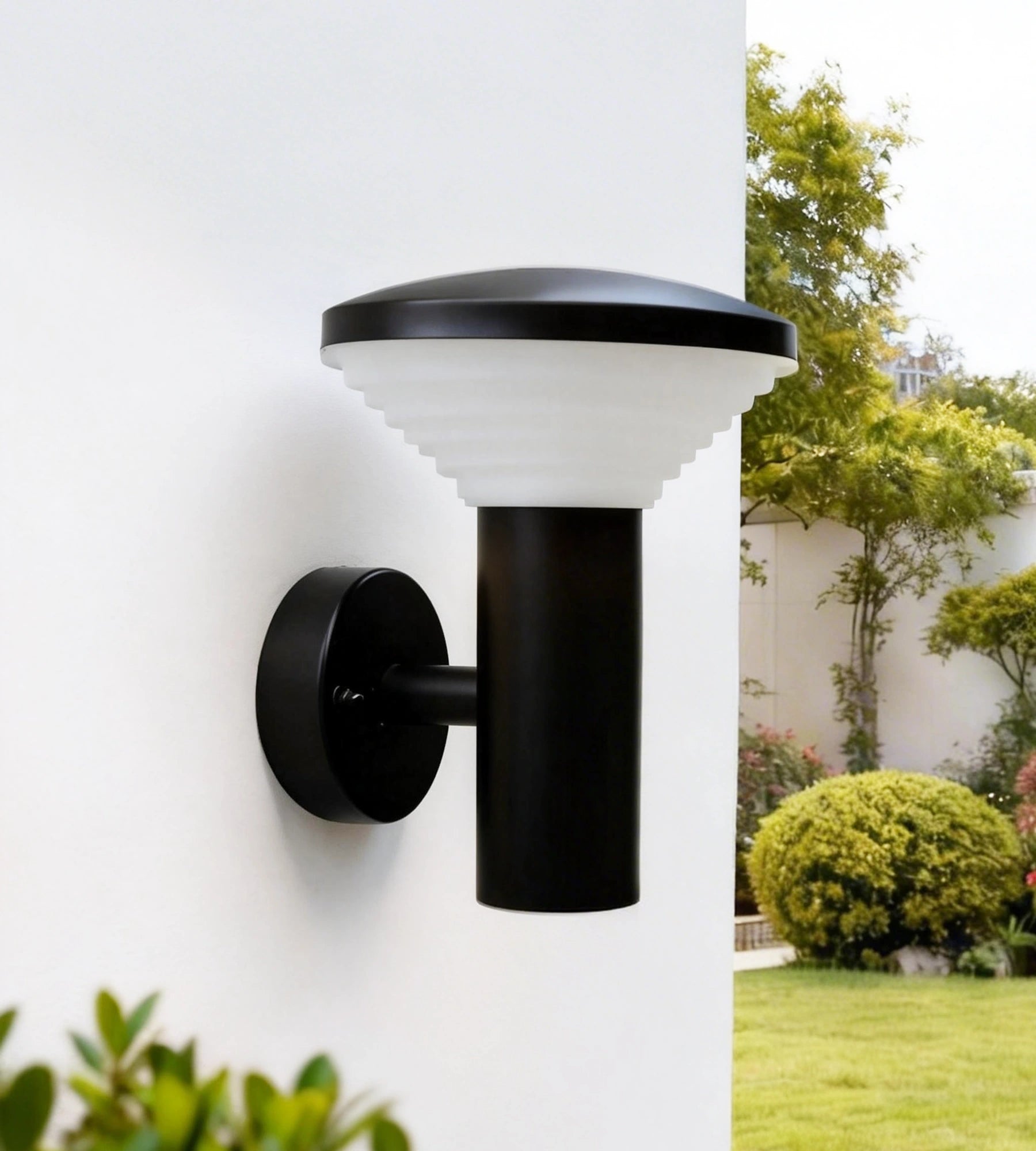Applique murale extérieure LED OLONA, Noire