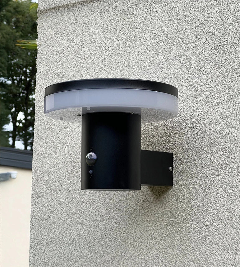 Applique Led solaire ALTO+ télécommandable - Détecteur de mouvements - 3 modes d'éclairage 150 à 1000 lumens - Lumihome