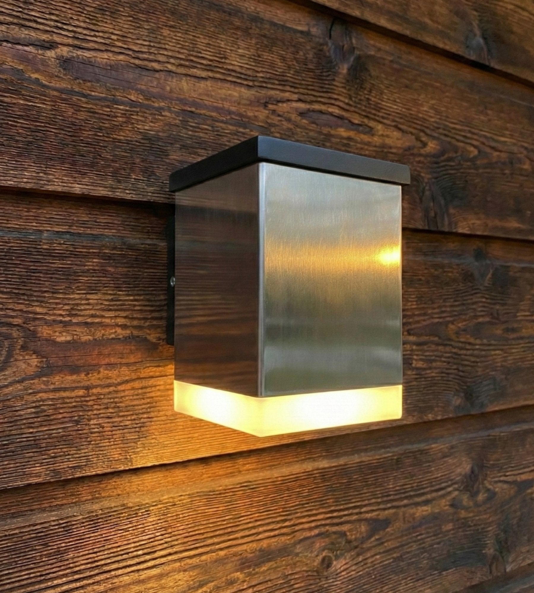 Applique murale Led extérieur solaire QUADRO - 50 lumens - Lumihome