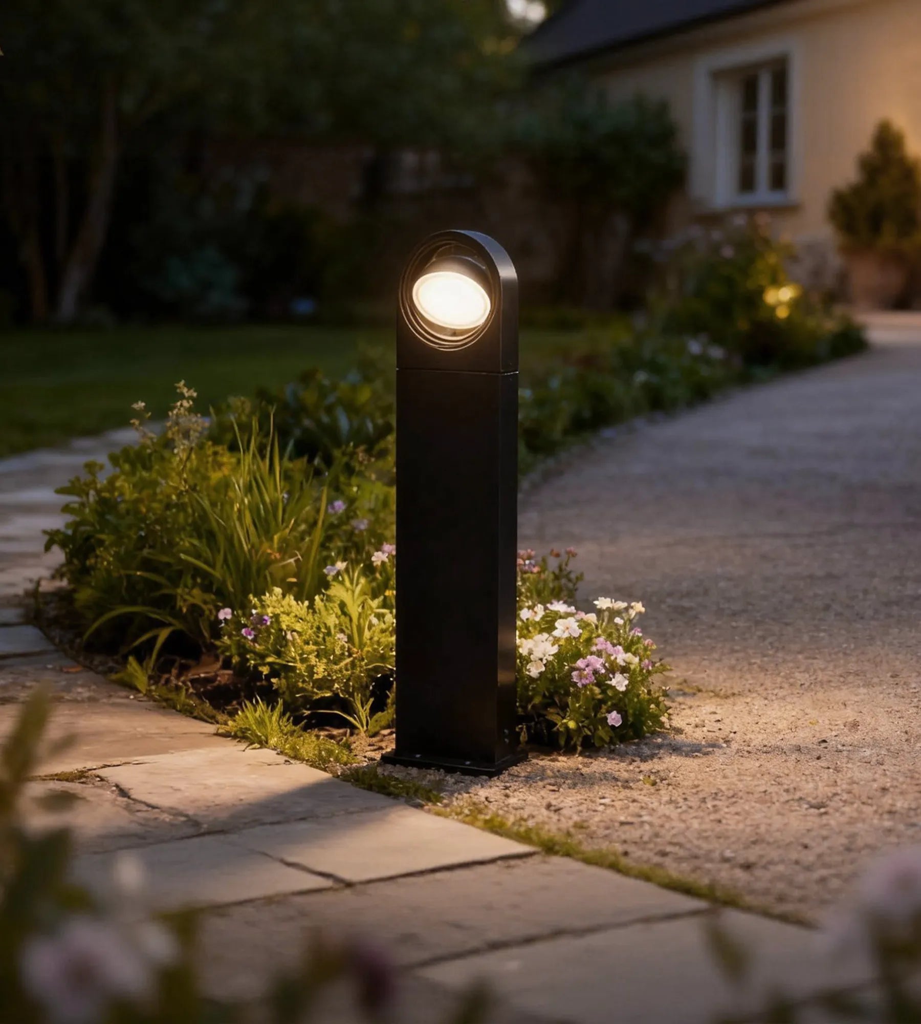 Borne Led EXPLORER - 230V - Hauteur 70 cm - Lumihome