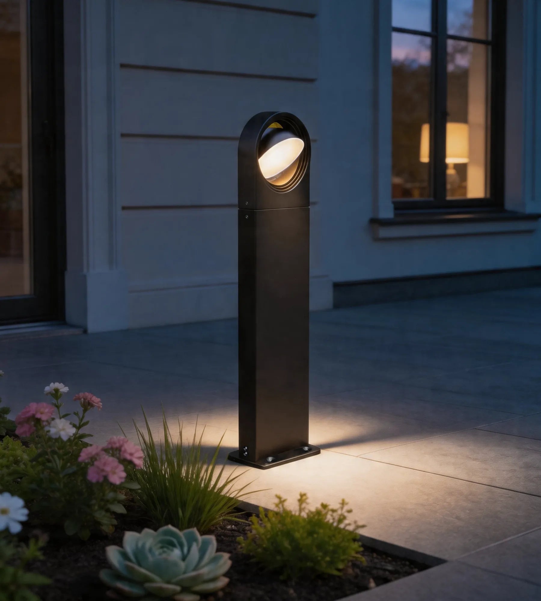 Borne Led EXPLORER - 230V - Hauteur 70 cm - Lumihome