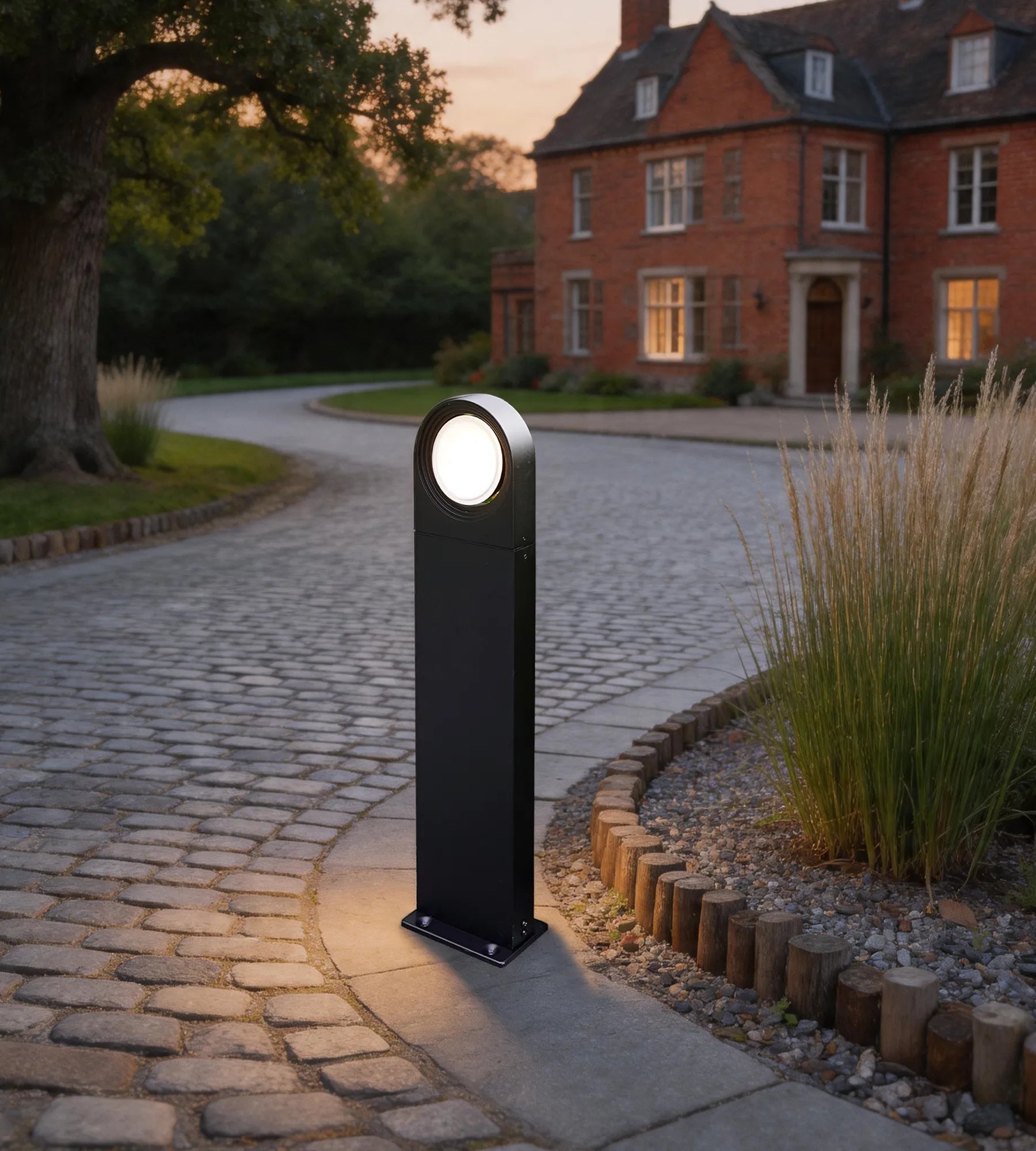 Borne Led EXPLORER - 230V - Hauteur 70 cm - Lumihome