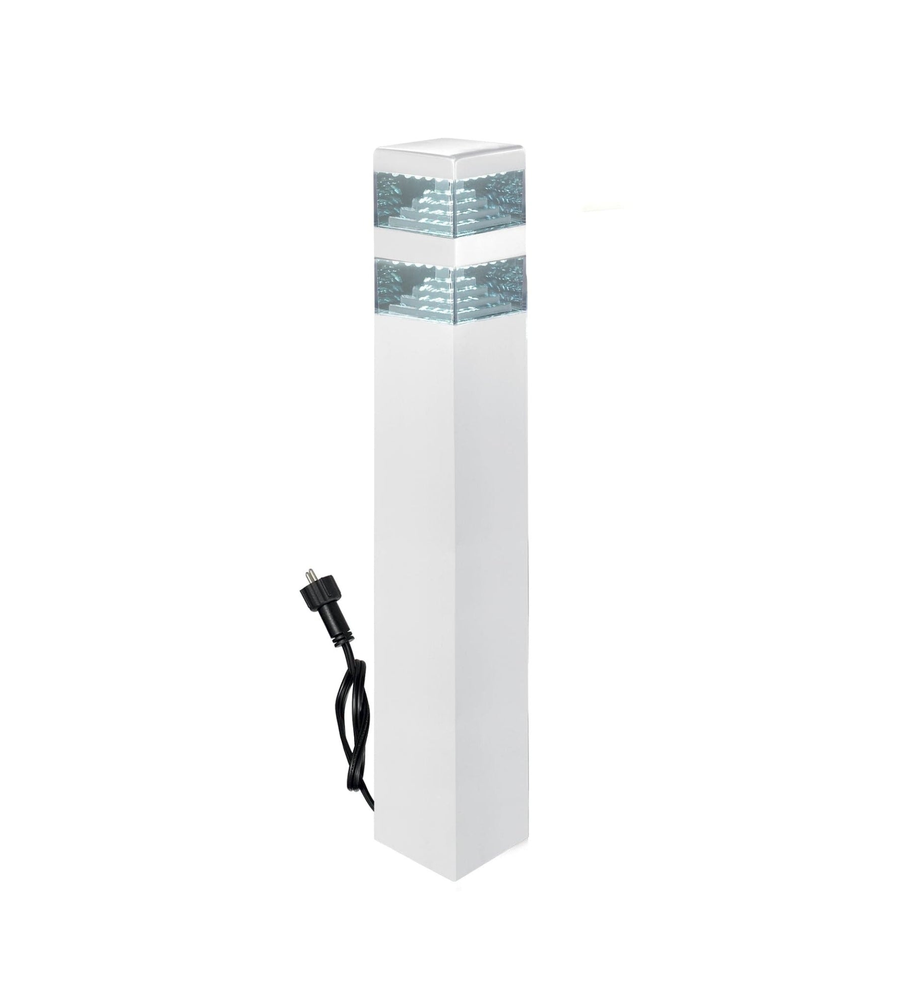 Borne extérieure LED Pyramide, 1000 lumens, abords de piscine - 12V