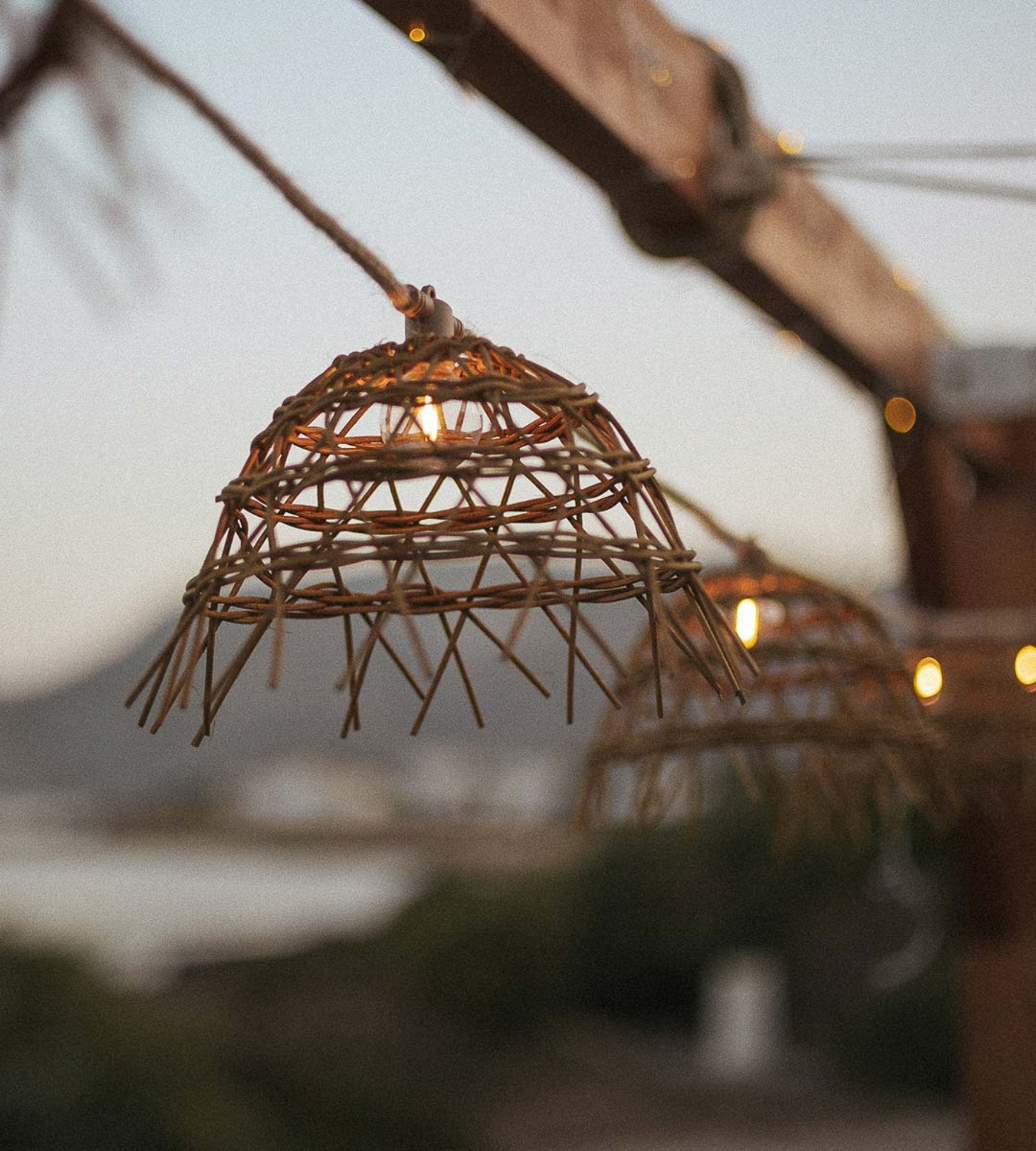 Guirlande lumineuse solaire ALMA - Design nature - 10 lampes - Lumihome