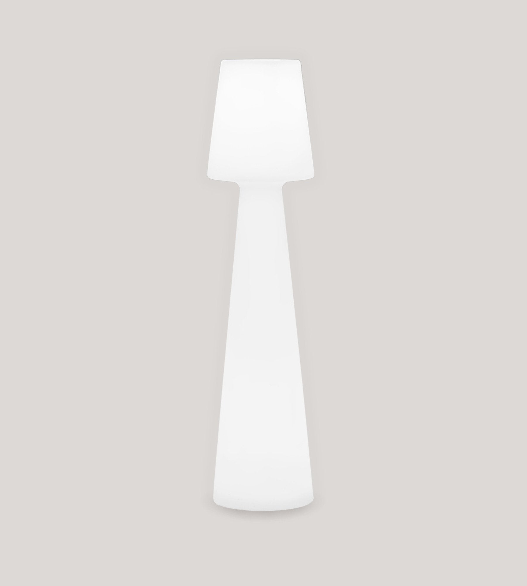Lampadaire design rechargeable LOLA - Éclairage blanc et multicolore réglable - Extérieur et Intérieur - Lumihome
