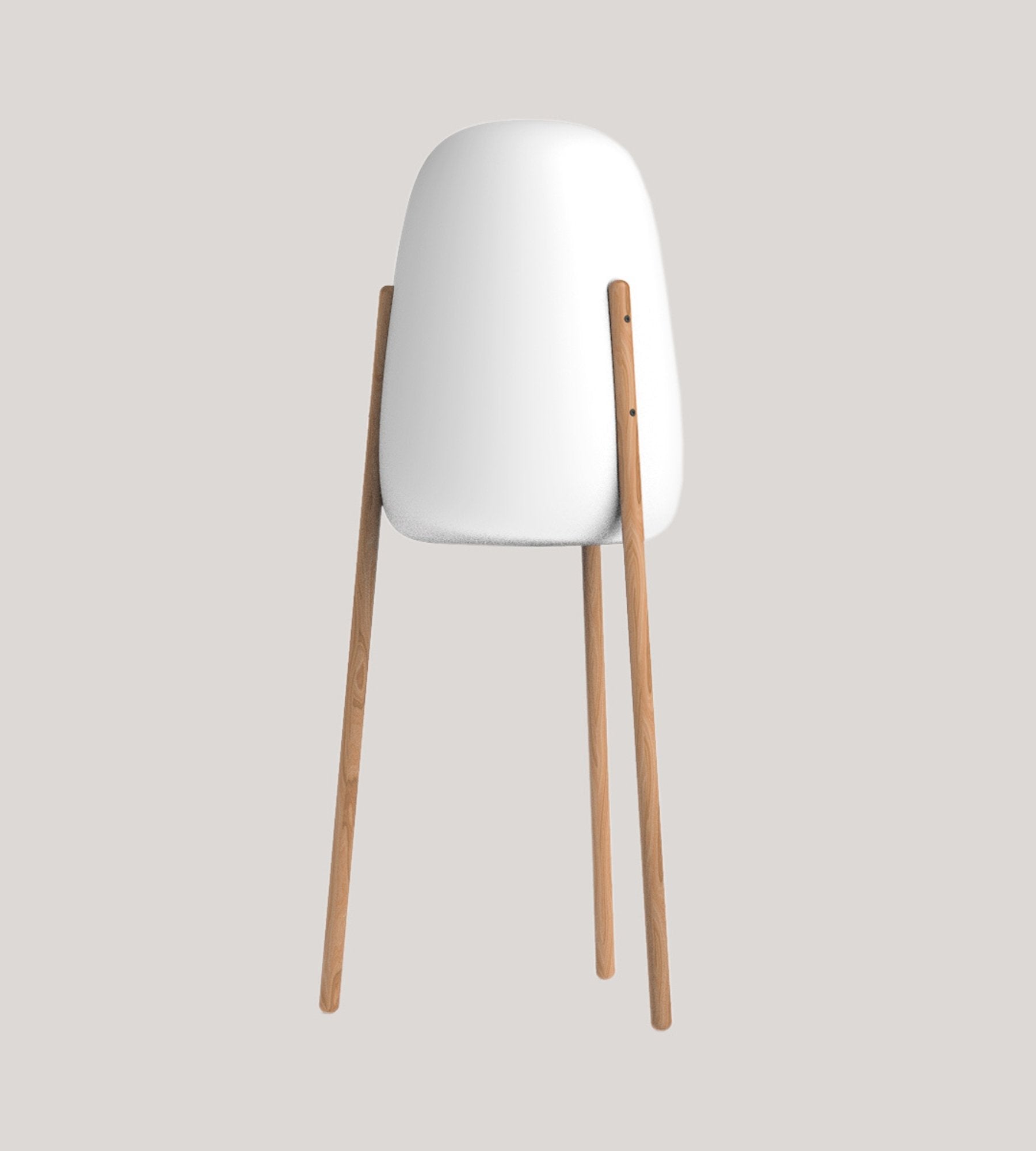 Lampe design solaire ROCKET - Éclairage blanc et multicolore réglable - Éxtérieur et Intérieur - Lumihome
