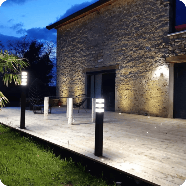 Éclairage terrasse