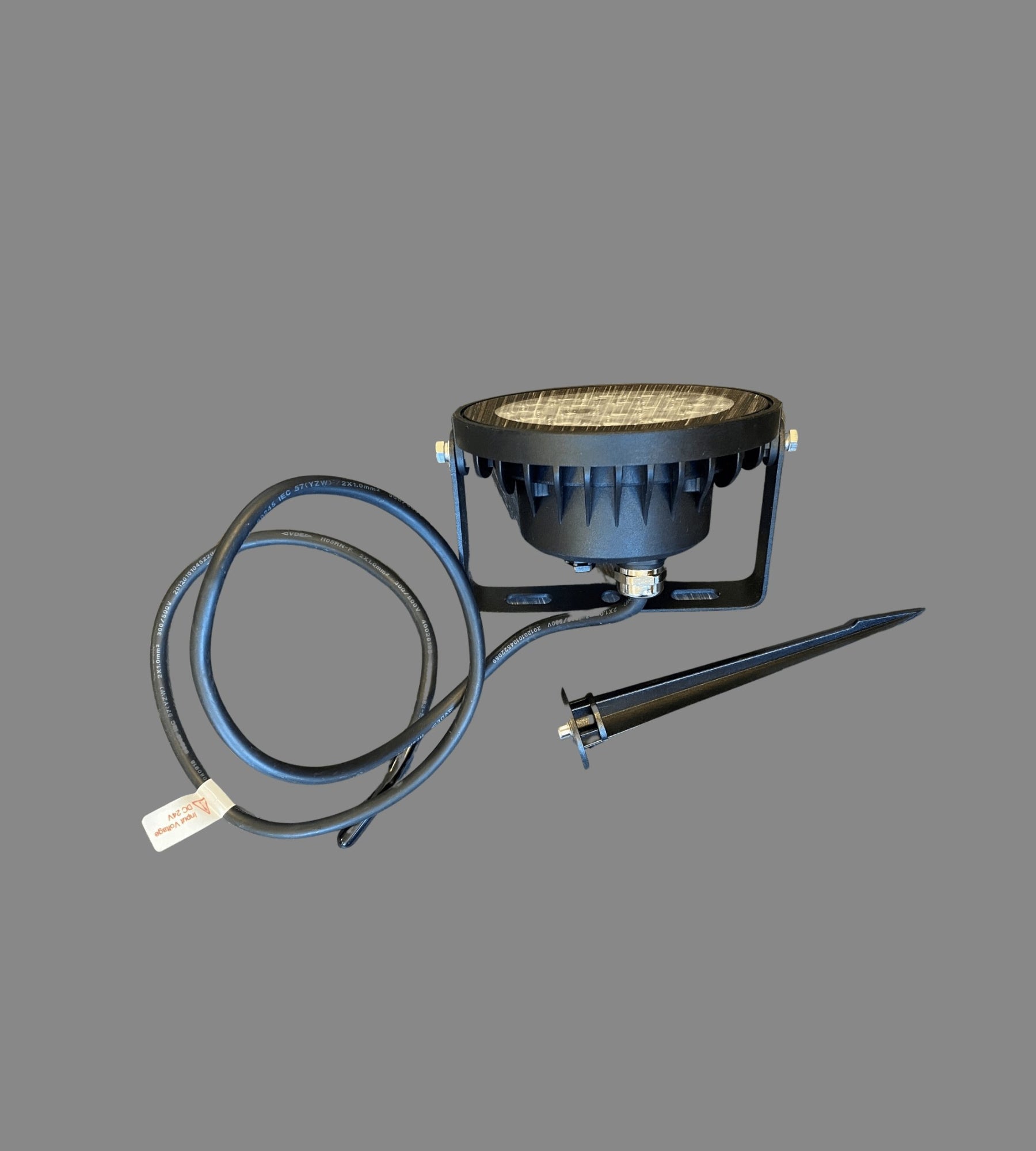 Spot piquet télécommandable FUTC01 RGB/CCT - 24V - Ø 11.5 cm - Spécial abords piscine - Télécommandable