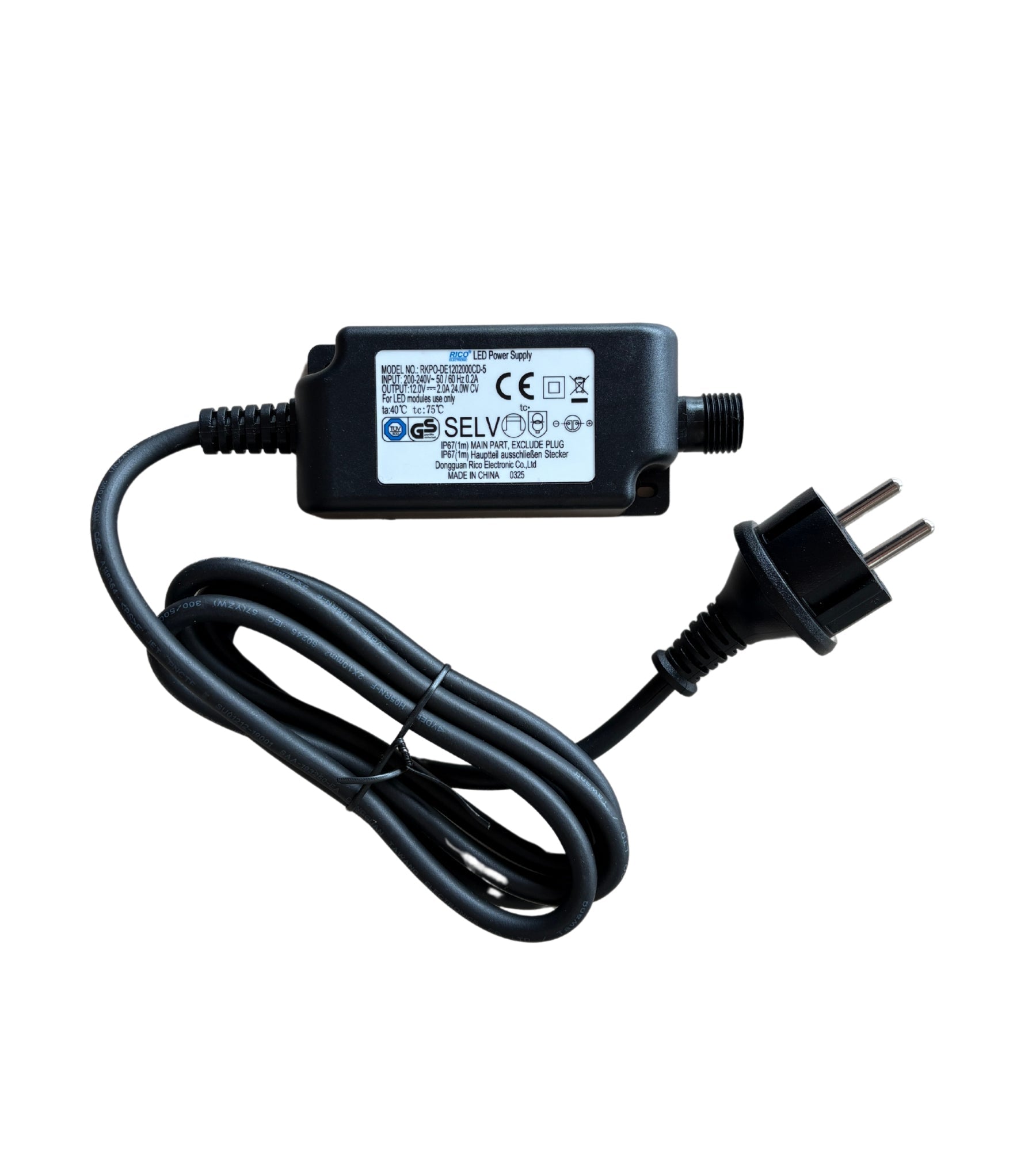 Transformateur 24W pour gamme Piscine - 12V AC - IP44 - Connectiques IP65 - Lumihome